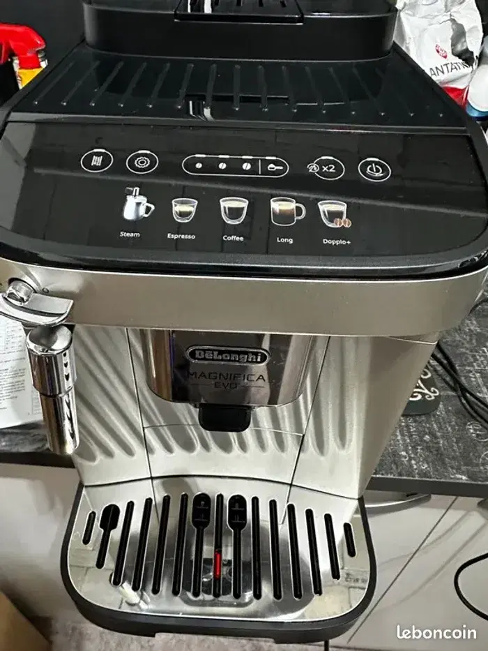 Machine à café delonghi Magnifica evo ( Doppio+) avec Garantie - photo numéro 2