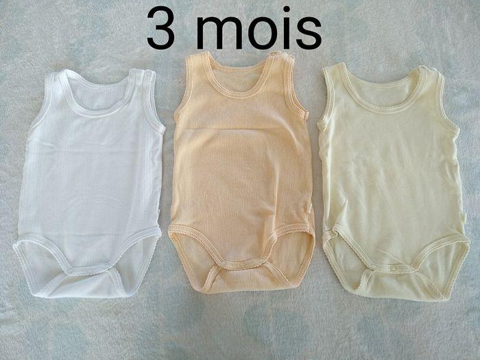 Lot 7 bodies taille 3 mois - photo numéro 3