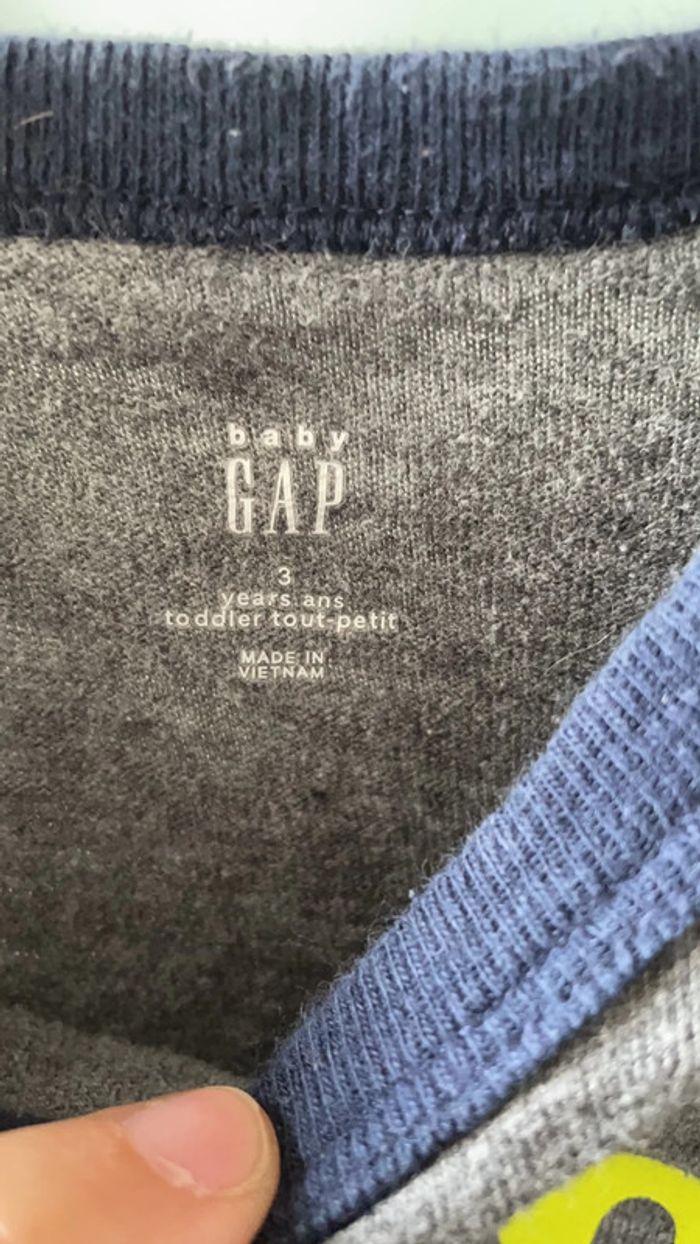 T-shirt Gap taille 3 ans - photo numéro 4