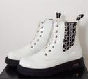 Bottines Cult en cuir blanc vernis taille 38