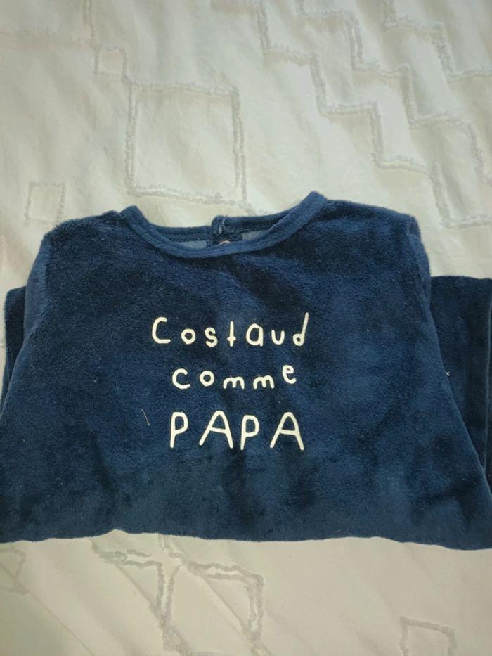 Pyjama bleu papa