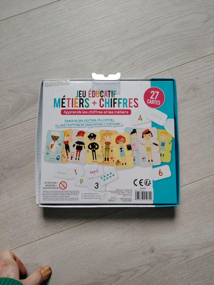 Jeu educatif métiers et chiffres - photo numéro 2