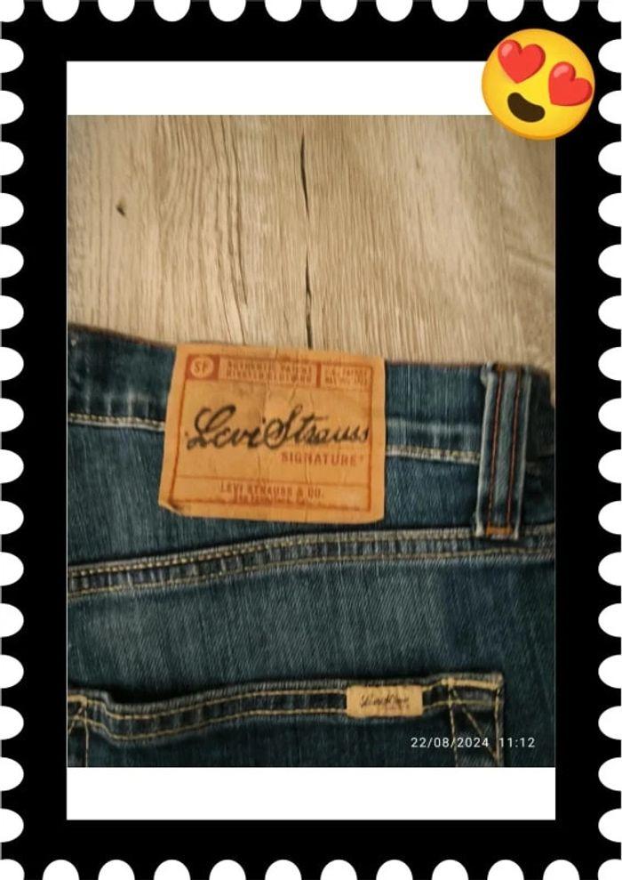 Jean Levi's signature  bleu foncé taille 46 ( 36 us) - photo numéro 4