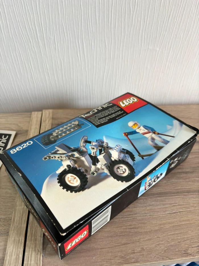 Set lego technic vintage 8620 en boîte et notice  quad des neiges - photo numéro 8