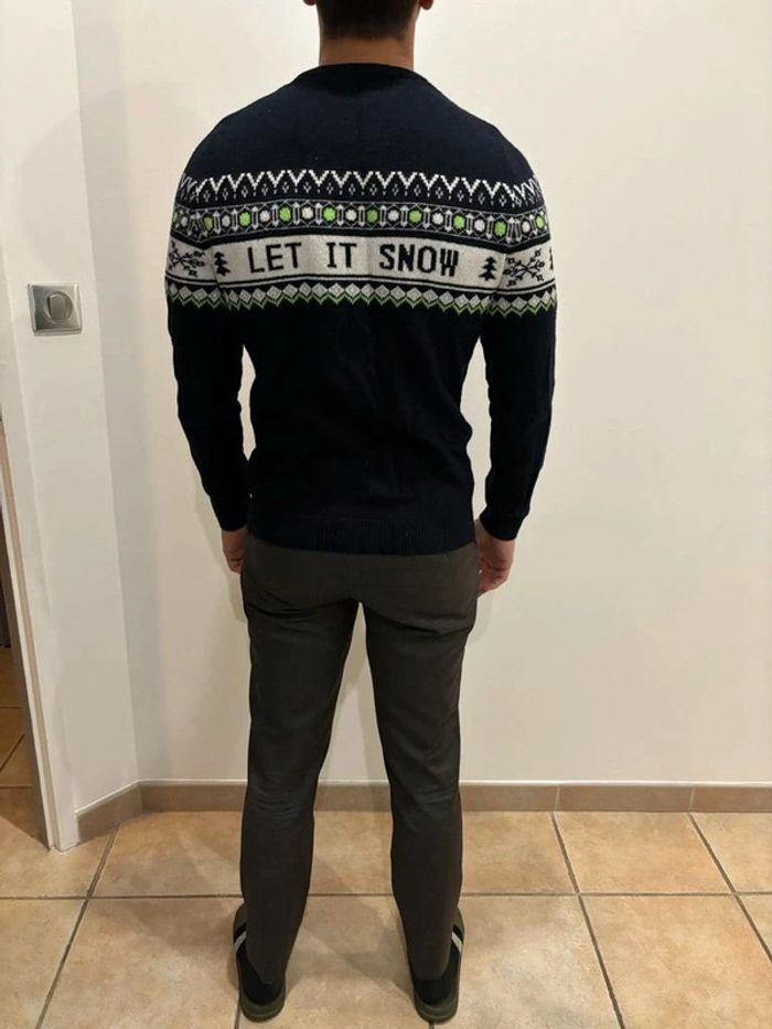 Pull Let it snow homme - photo numéro 3