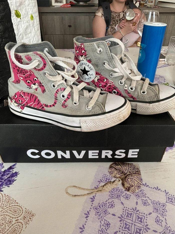 Converse fille - photo numéro 1