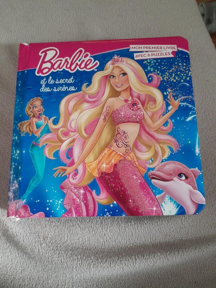 Livre puzzle barbie - photo numéro 1