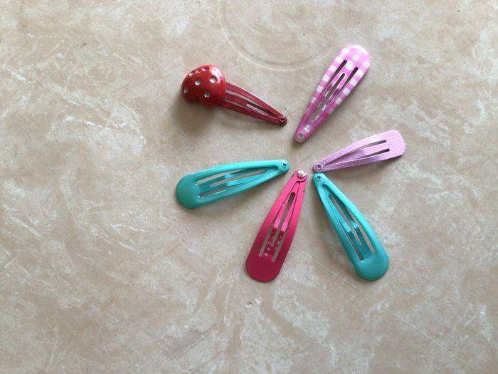 Lot de 6 barrettes fille