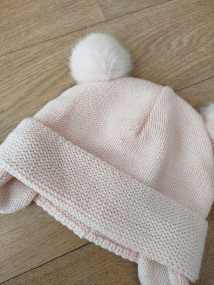 Bonnet rose Neuf 0-2 mois H&m - photo numéro 2