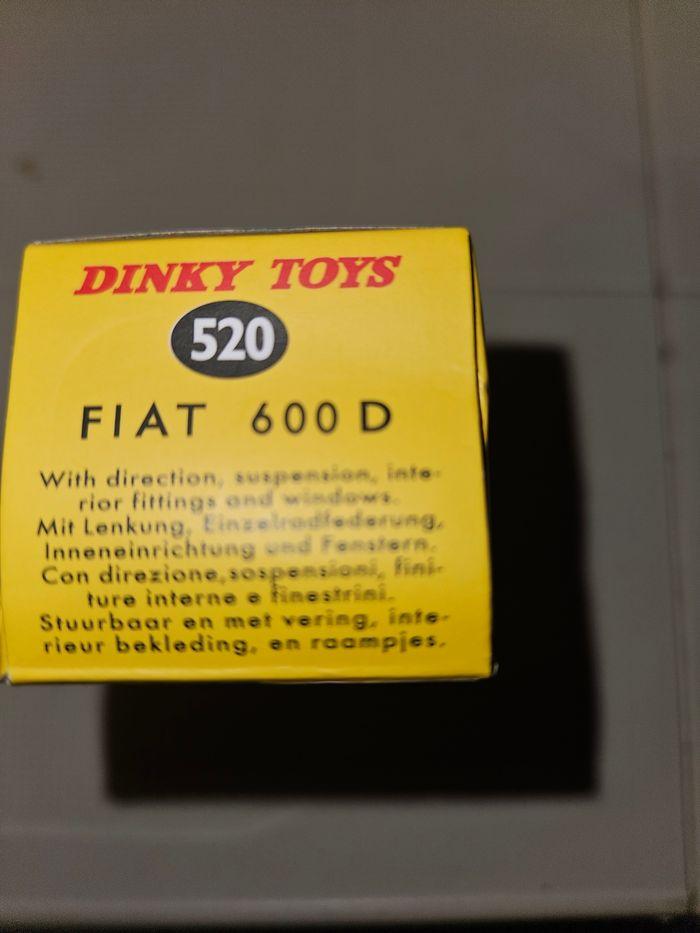 Fiat 600 d dinky toys - photo numéro 5