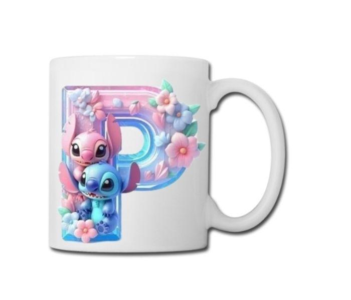 Mug Stitch Lettre P