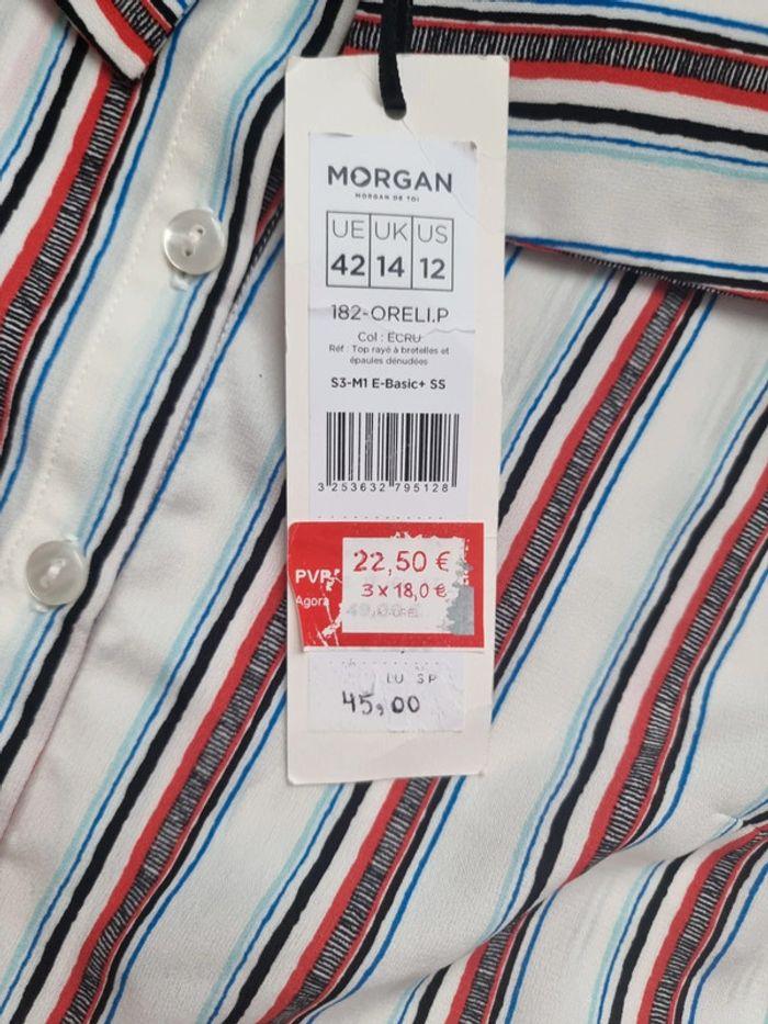 Chemise épaules dénudé Morgan - photo numéro 5