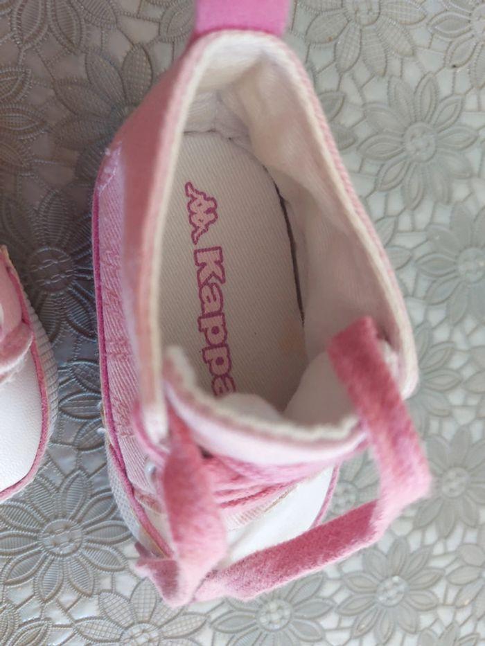 Chaussure bébé rose kappa - photo numéro 3