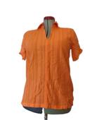 Chemise orange Frock's Taille M