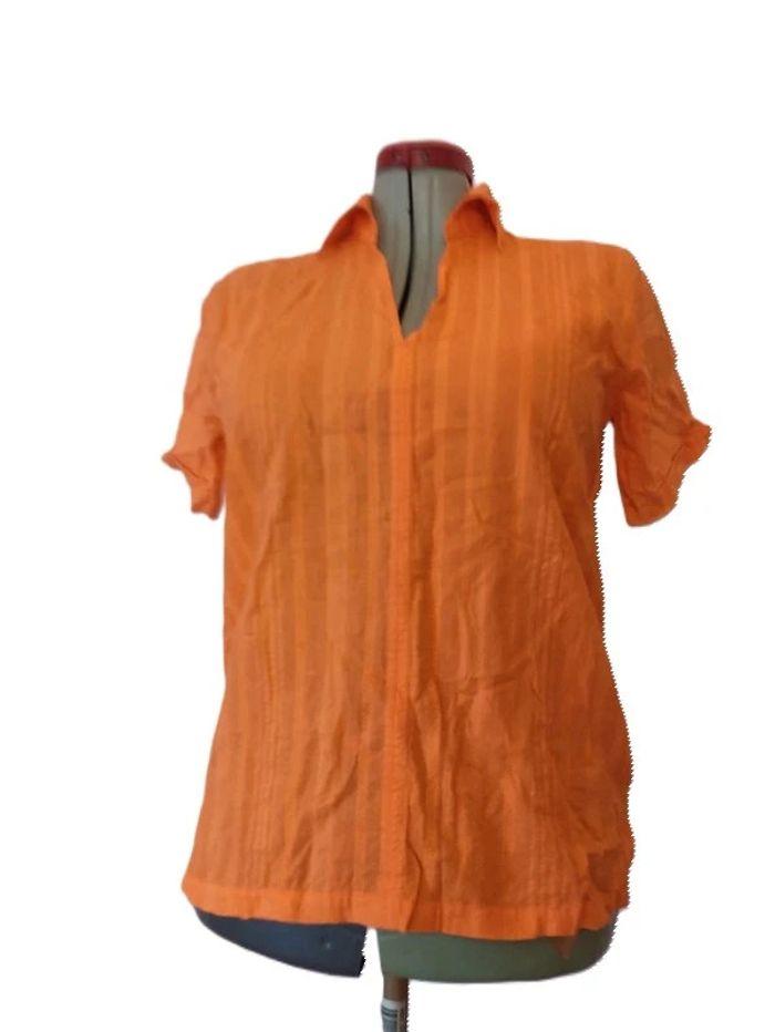 Chemise orange Frock's Taille M - photo numéro 1