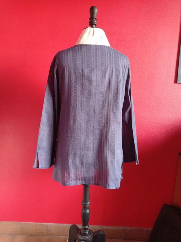 Blouse Bleue Taille 44 - photo numéro 6