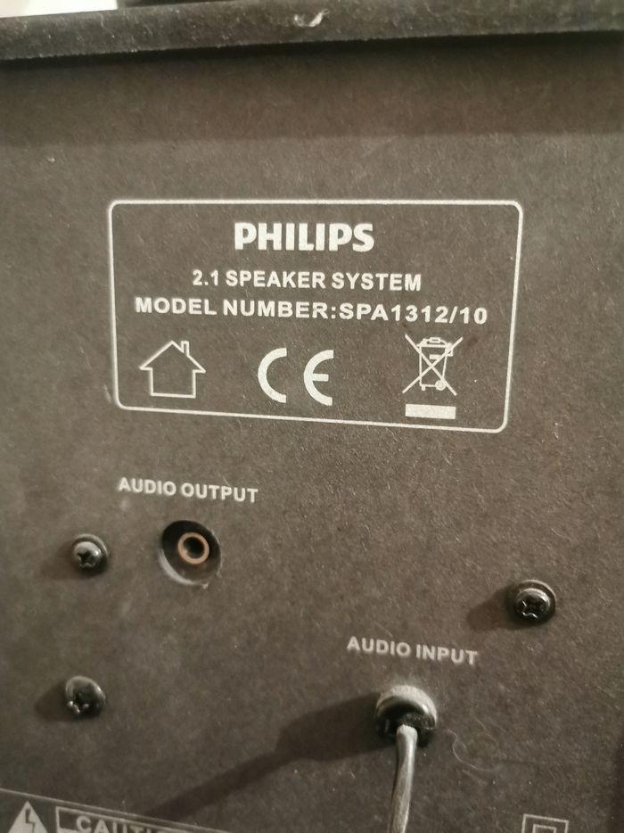 Enceintes multimédias 2.1 Philips - photo numéro 2