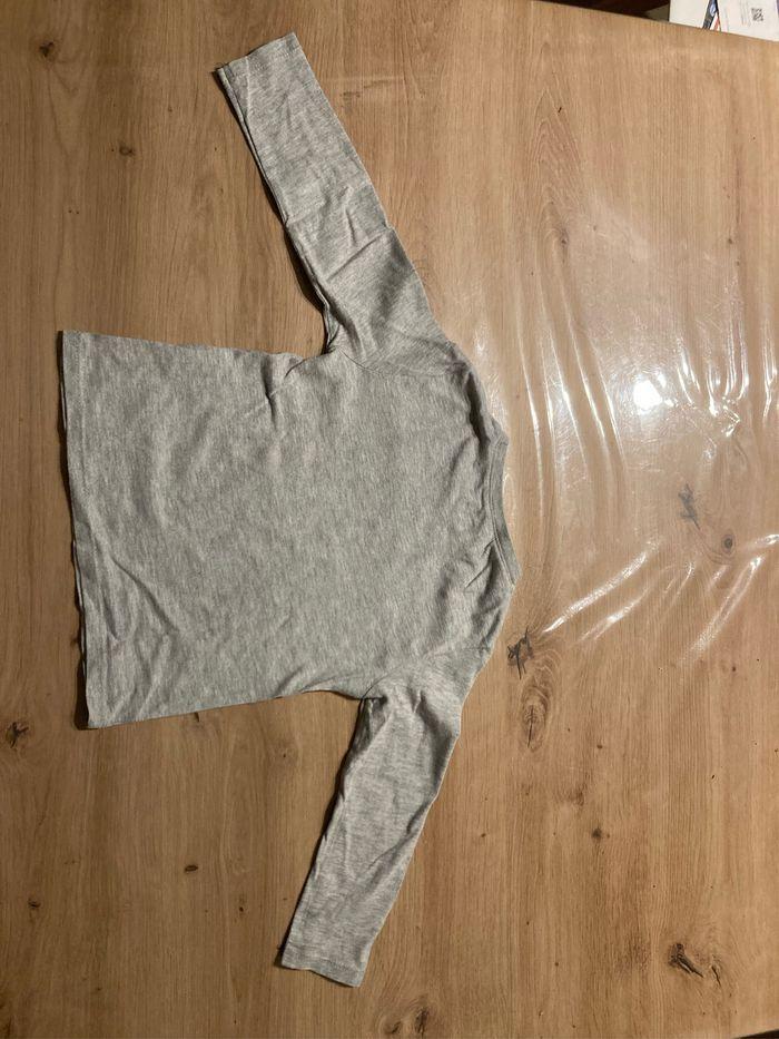 Vend teeshirt gris taille 3 ans - photo numéro 2