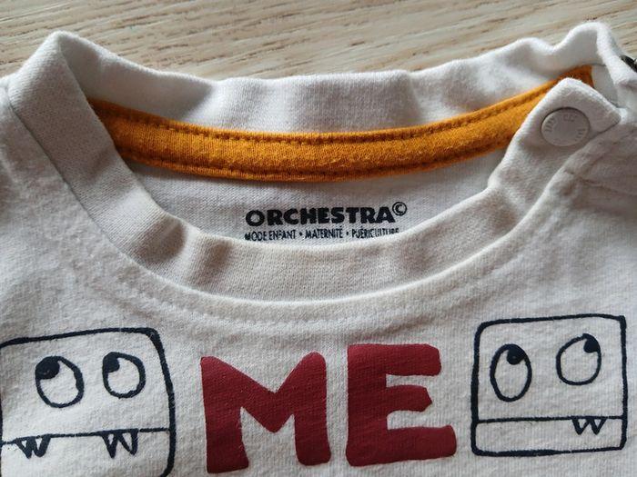 Lot de 2 tee-shirt manches longues Orchestra - 3 mois - photo numéro 3