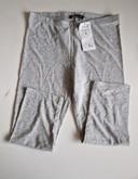 Leggings court gris