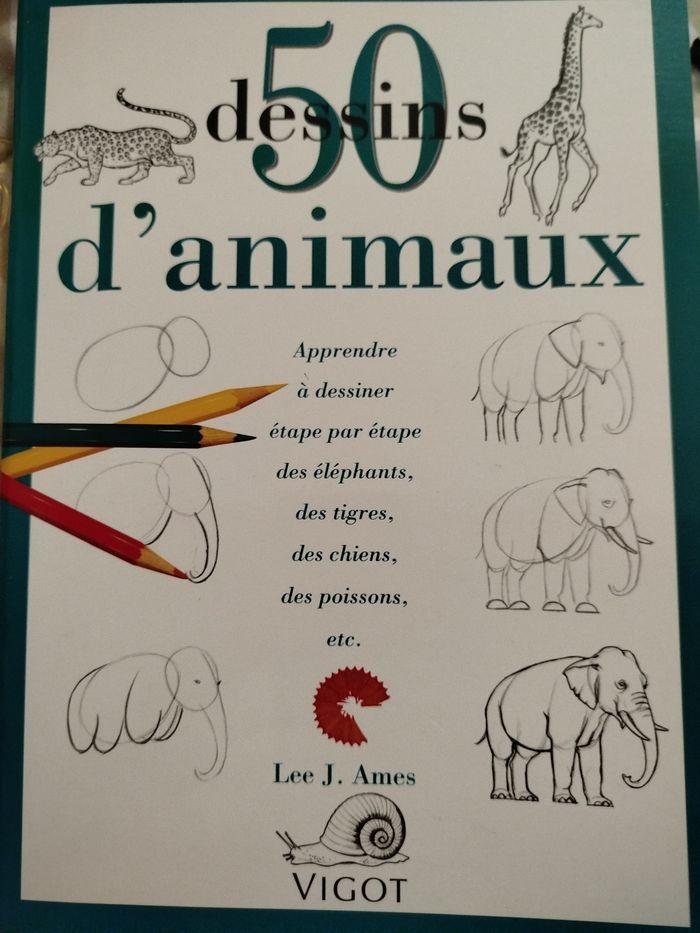 Apprendre à dessiner 59 animaux - photo numéro 1