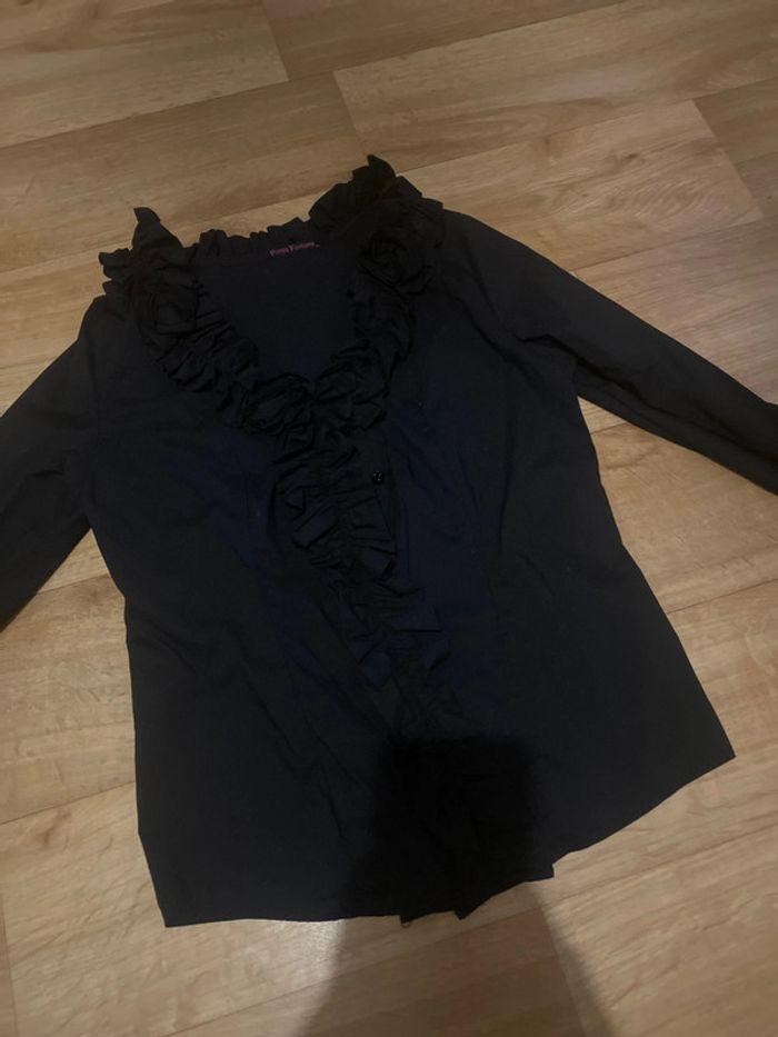 Chemise noir pour femme taille XL - photo numéro 2