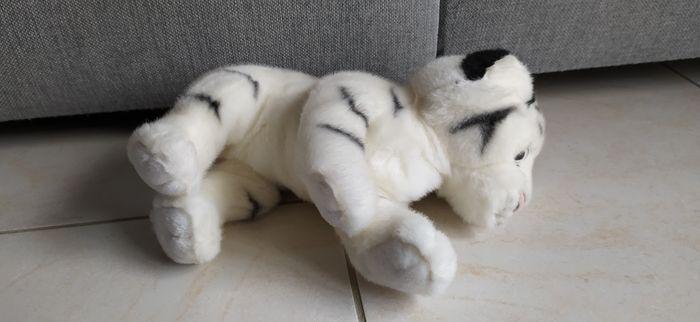 Peluche tigre  Blanc - photo numéro 3