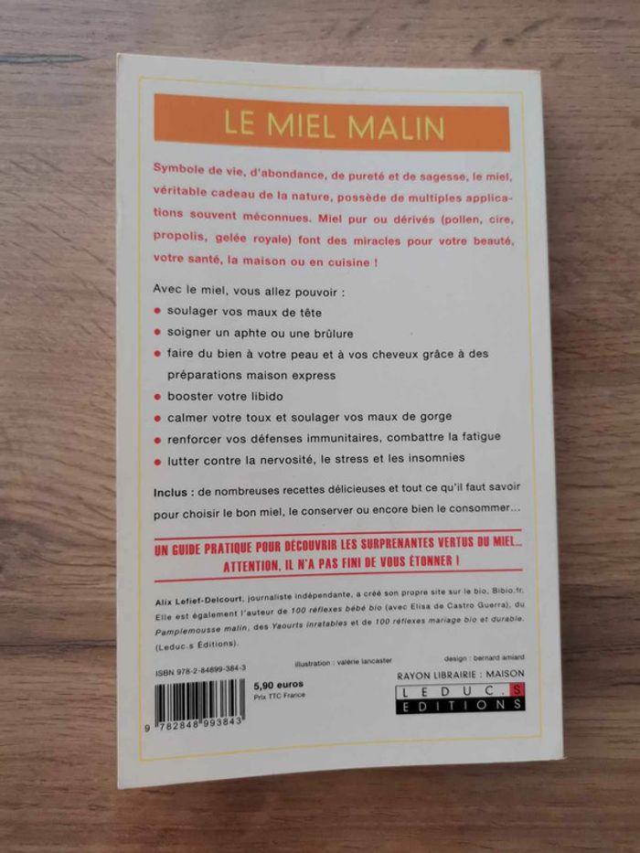 livre le miel malin - photo numéro 2