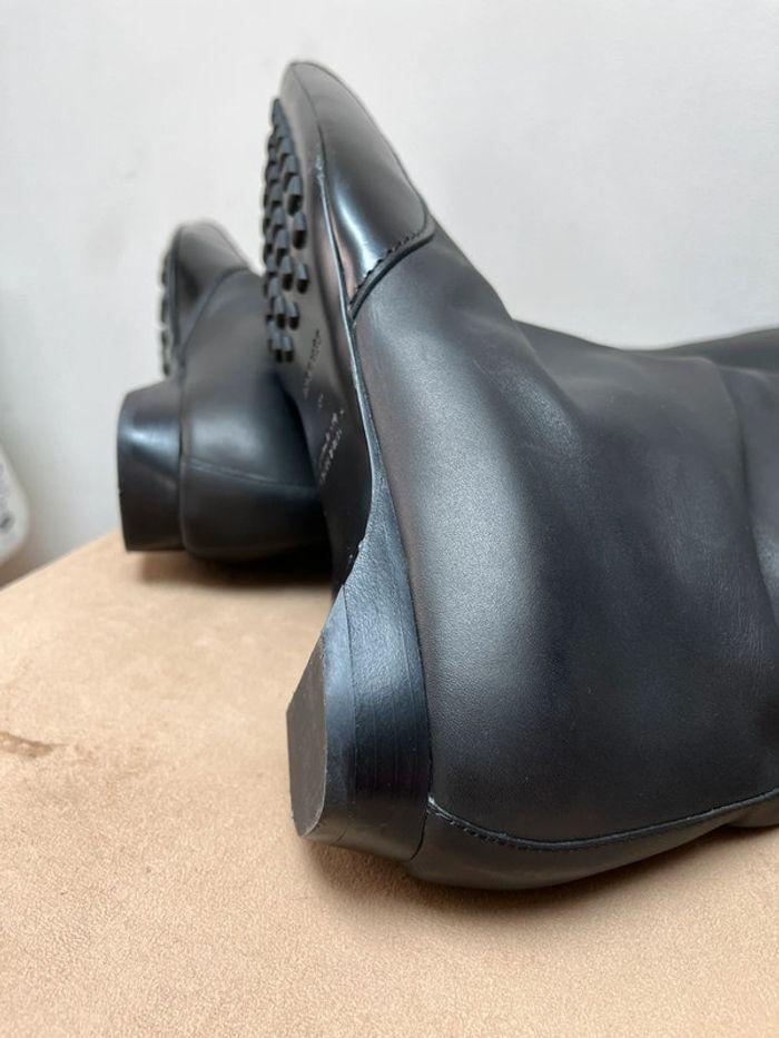 Bottes Finale Hermès cavalière taille 40 cuir noir - photo numéro 10