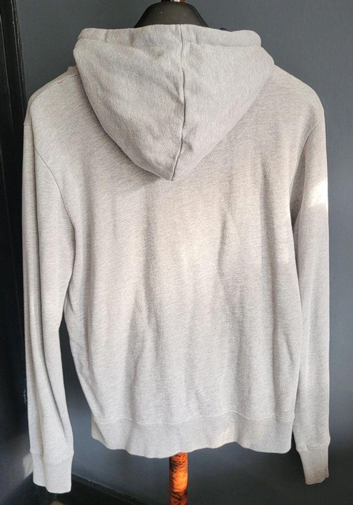 Sweat à capuche gris American Eagle homme taille XL en très bon état - photo numéro 5