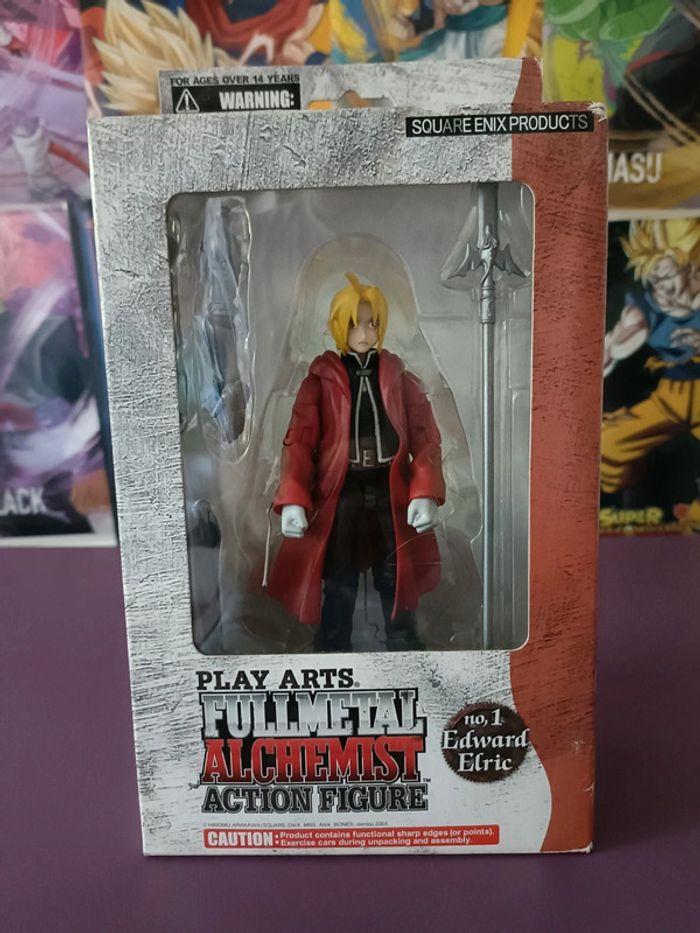 Play Arts Fullmetal Alchemist Action Figure No. 1 Edward Elric NIB - photo numéro 1