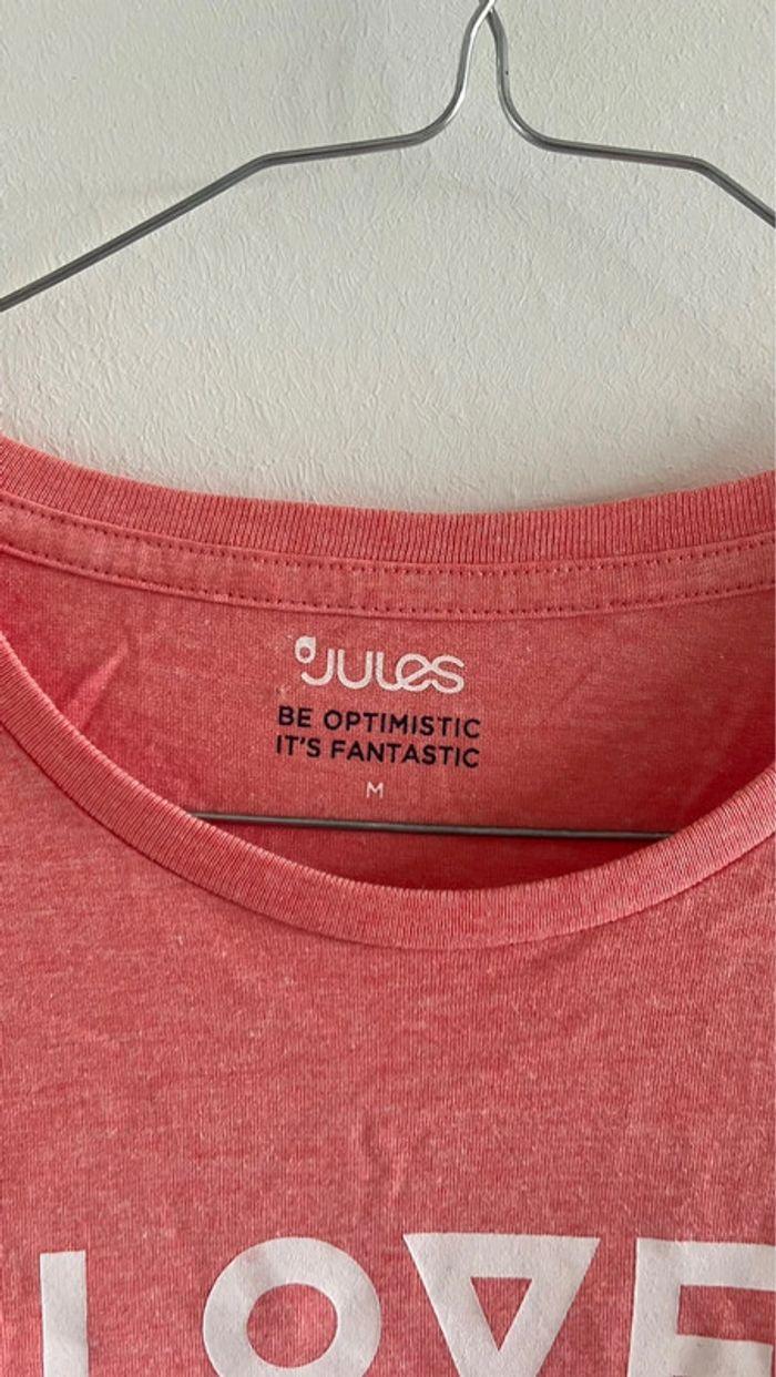 Tee shirt corail Jules - photo numéro 4