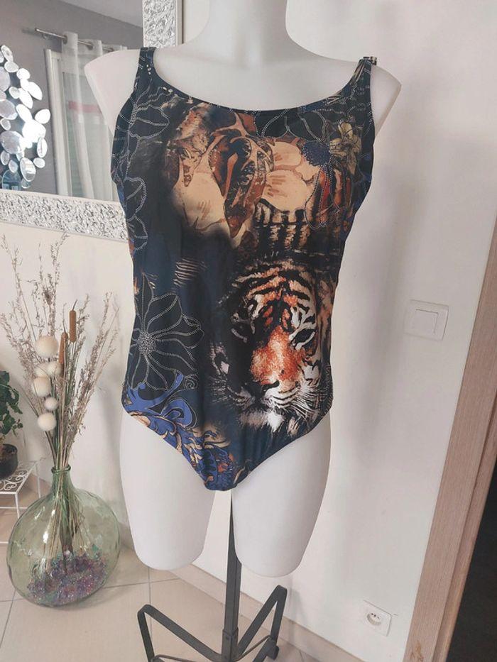 Maillot de bain 1 pièce tigre feraud grande taille - photo numéro 2