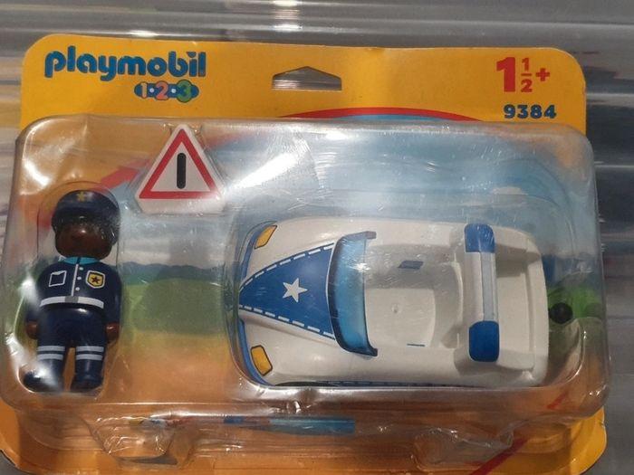 Playmobil 1.2.3 - La Voiture Coloré - 9384 - photo numéro 1