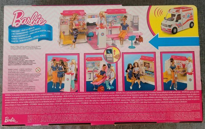 Barbie Clinic Transformable Ambulance Medical Vehicle Set - photo numéro 2