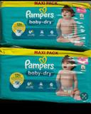 2 paquets de couches Pampers taille 4