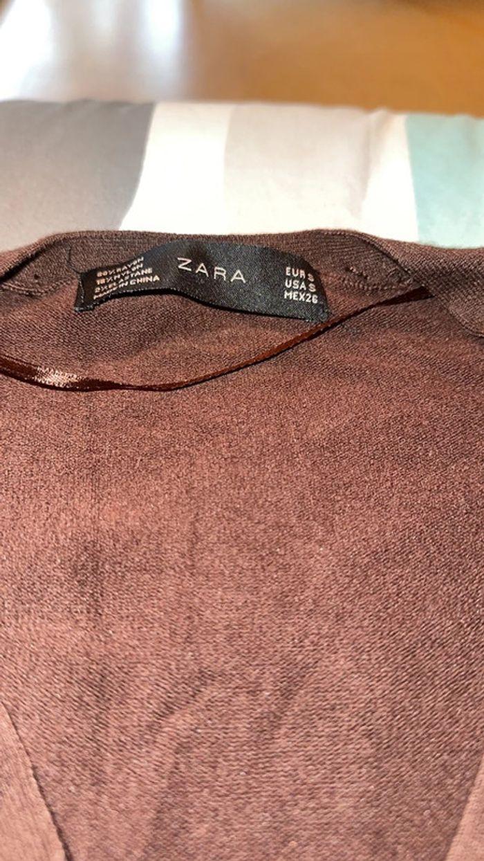 Pull Zara Col V - photo numéro 2