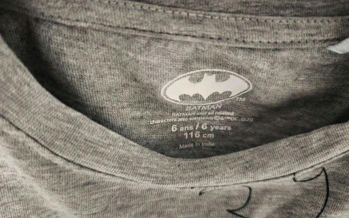 T-shirt garçon Batman 6 ans - photo numéro 3