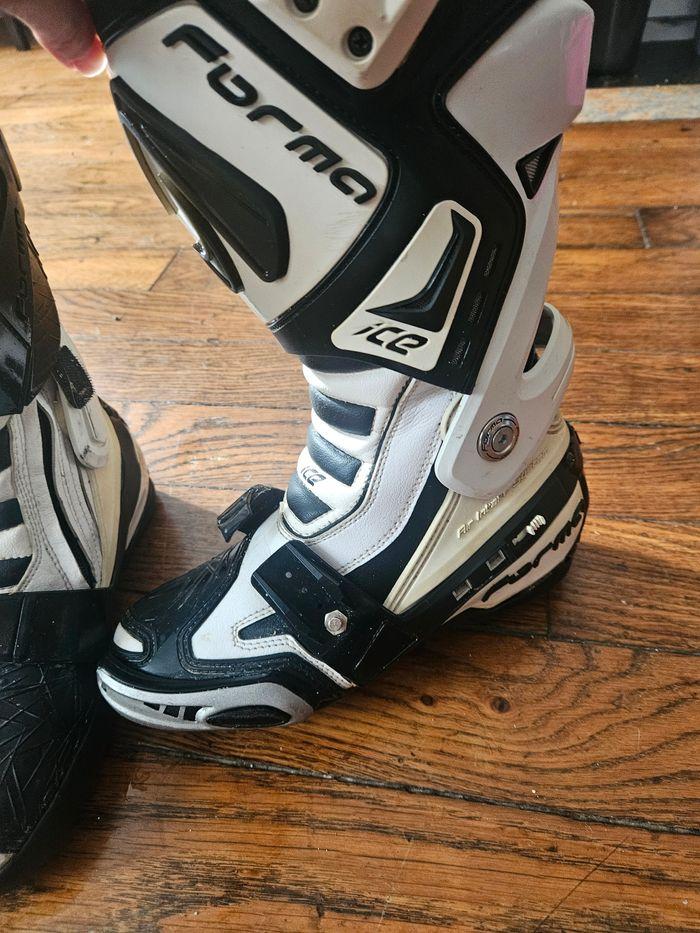 Bottes de moto racing  icepro - photo numéro 7