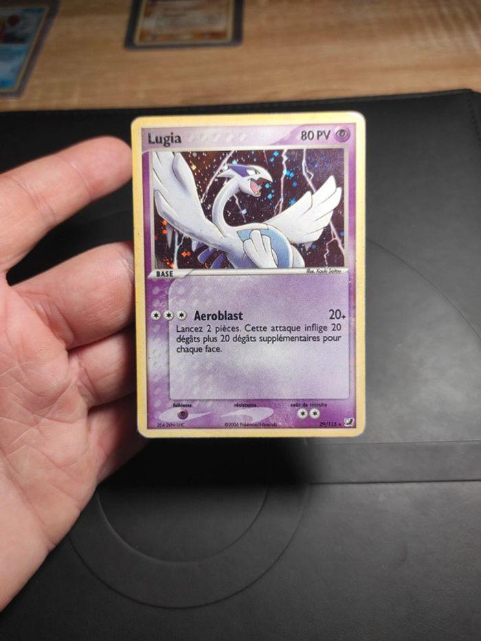 Lugia ex force cachée 29/115 holographique - photo numéro 3