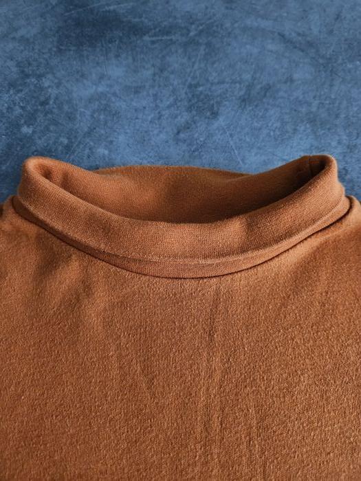 Pull à col roulé en coton unisexe - orange - 13 ans - Idexe - photo numéro 5