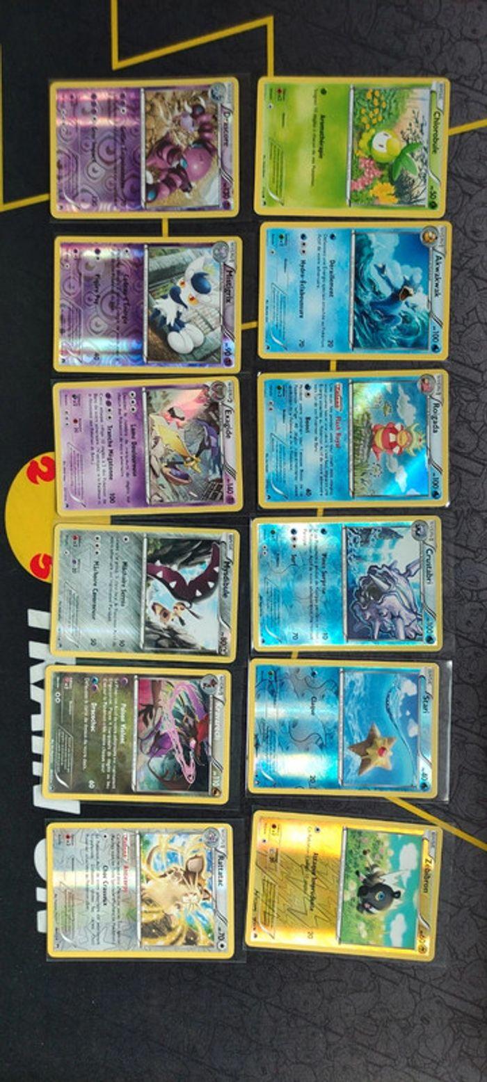 Lot cartes Pokémon XY Rupture Turbo - photo numéro 1