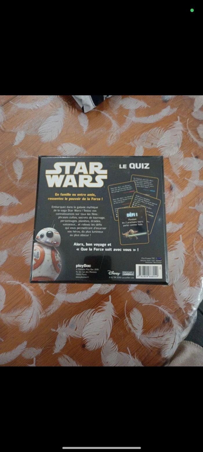 Jeu de société quizz star wars neuf - photo numéro 2