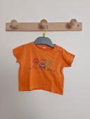 T-shirt manches courtes bébé garçon Orange 3 mois Sans Marque