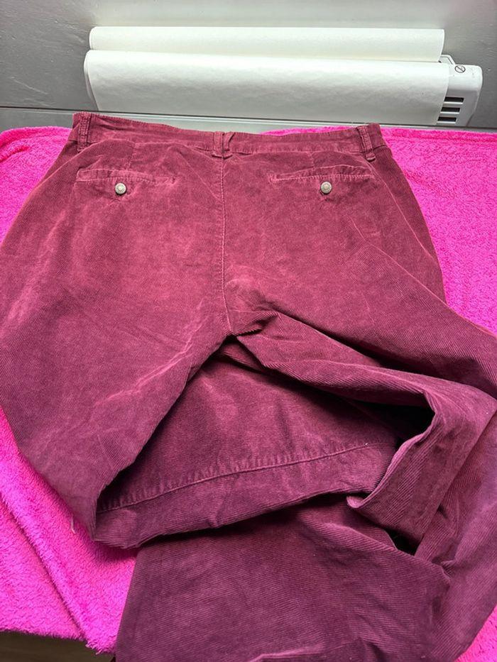 Pantalon en velours, taille 44 - photo numéro 2