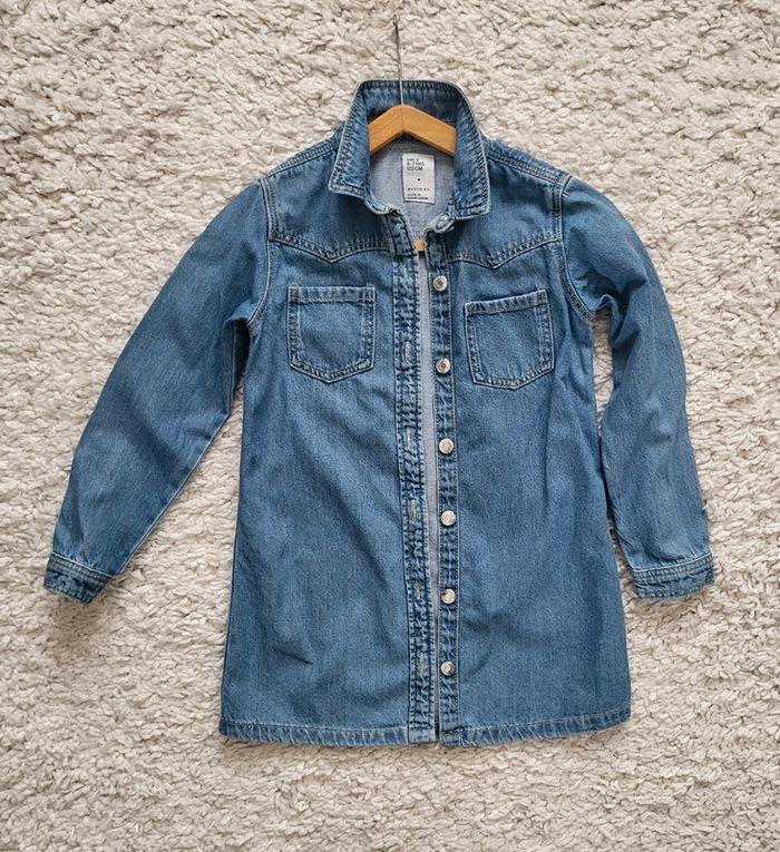 Veste longue en jean 6/7ans Denim Co - photo numéro 1