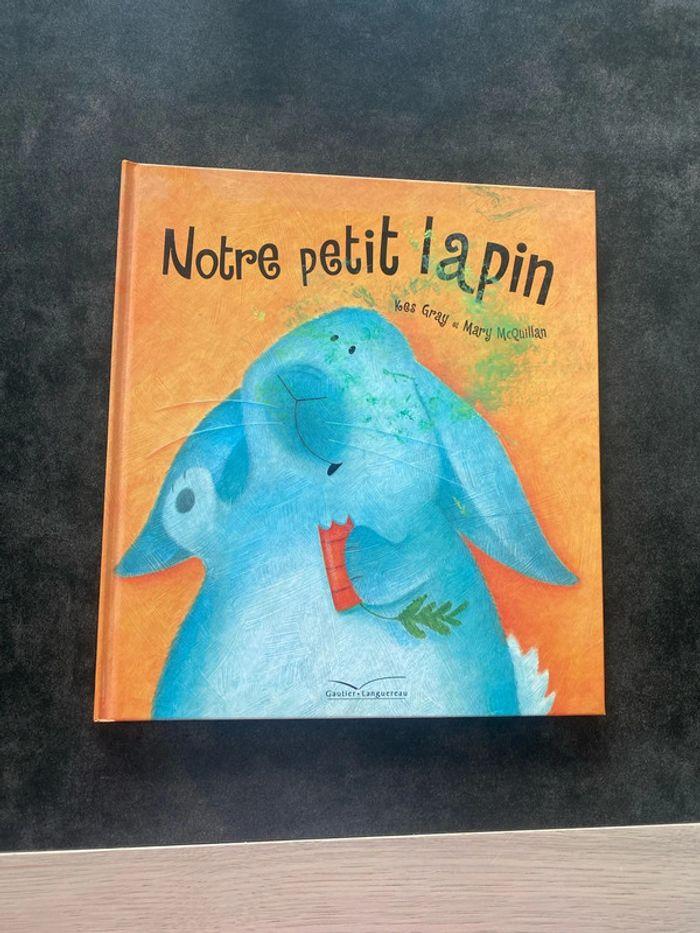 Livre notre petit lapin - photo numéro 1