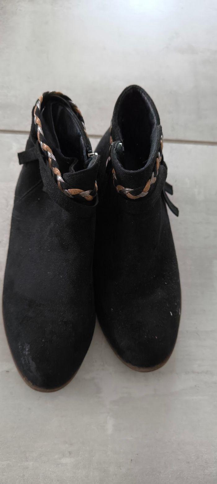 Bottines noires taille 34 - photo numéro 4