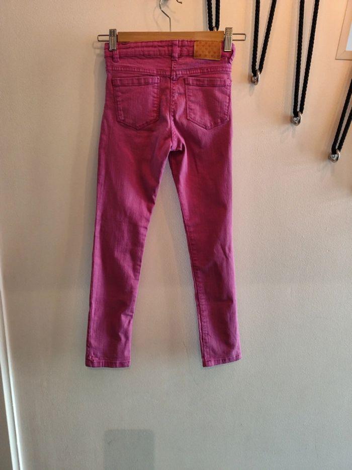 Jeans rose fushia - DPAM - 8 ans - photo numéro 3