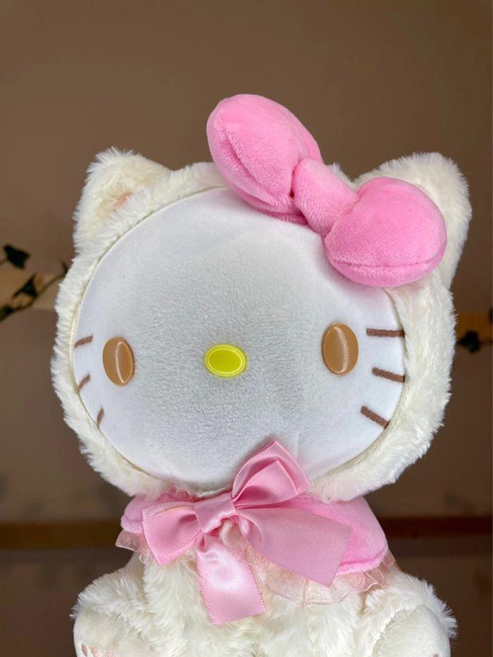 Peluche Hello Kitty déguisement chaton blanc - photo numéro 5